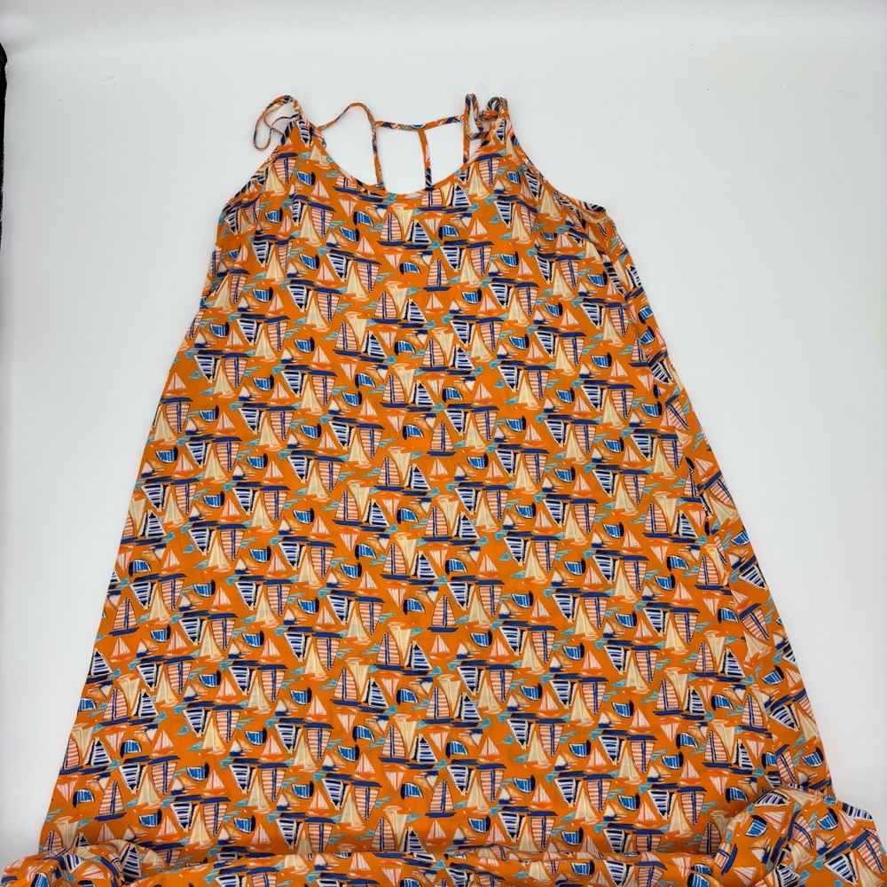 Antibes Blanc Sailboat Maxi Dress - Picture 10 of 13